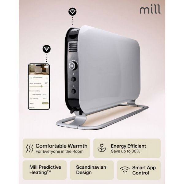 Mill WiFi Portable Heater 1200W