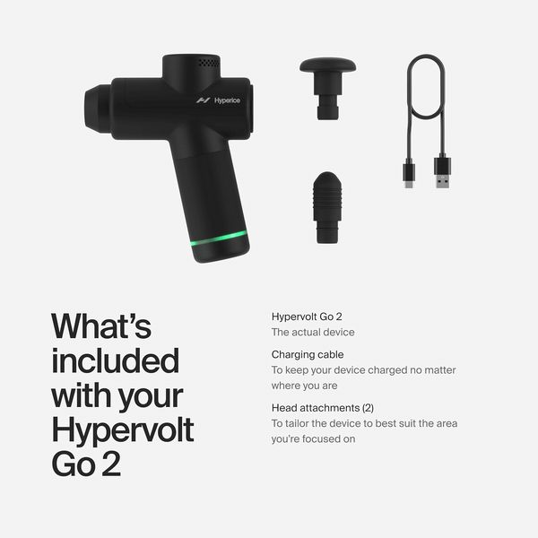 Hyperice Hypervolt GO 2 Black��