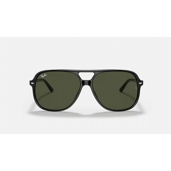 Rayban Bill Black Frame with G-15 Green Lens