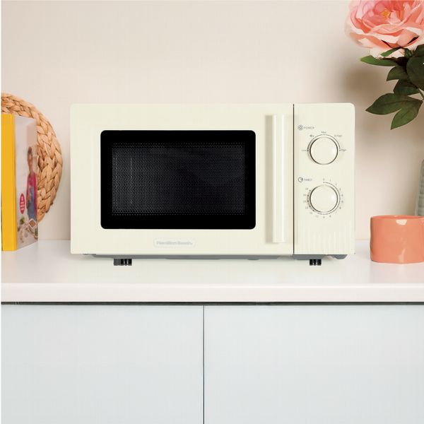 Hamilton Beach Miami Kettle, Toaster and Miami Microwave Set - Sand