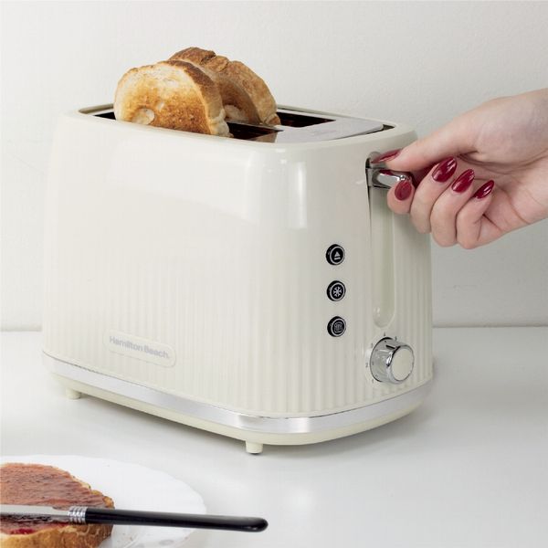 Hamilton Beach Miami Kettle, Toaster and Miami Microwave Set - Sand