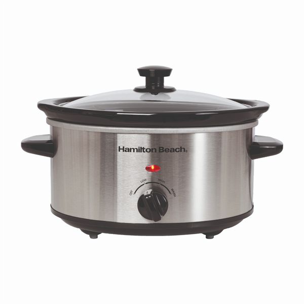 Hamilton Beach 3.5L Slow Cooker Silver