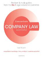Company Law Concentrate: Law Revision and Study Guide (ePub eBook)