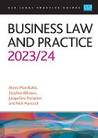 Business Law and Practice 2023/2024: Legal Practice Course Guides (LPC)