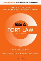 Concentrate Questions and Answers Tort Law: Law Q&A Revision and Study Guide