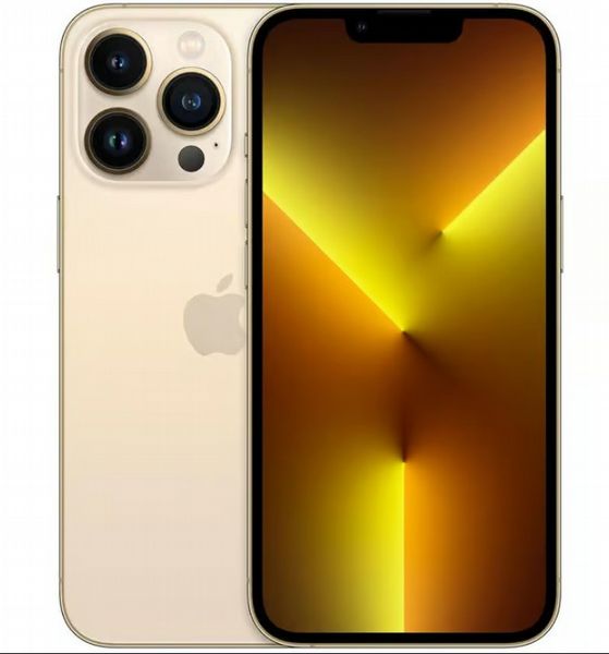 Refurbished Apple iPhone 13 Pro, 128GB, Gold. Grade A