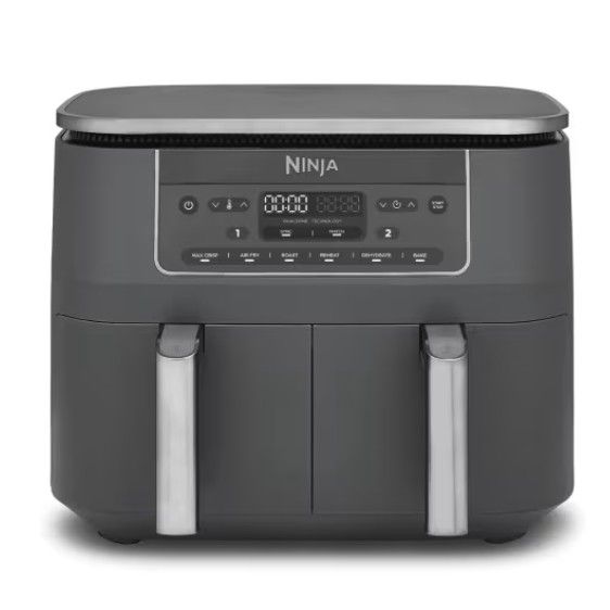 Ninja Dz300Uk Dual Zone 7.6L Airfryer - Gun Metal Grey