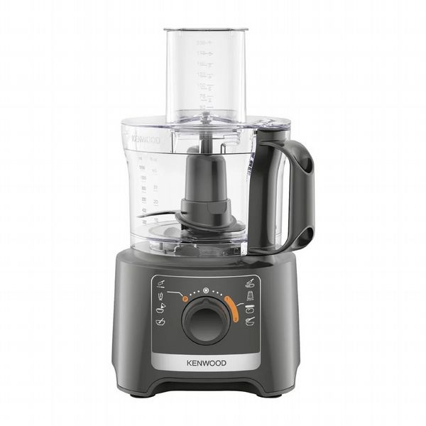 Kenwood 800W Multipro 2-In-1 Compact Food Processor & Blender Grey