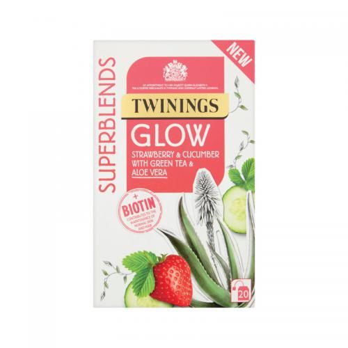 Twinings SuperBlends Glow Herbal TeaT (20 Pack)