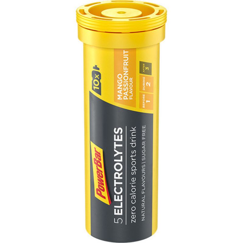  PowerBar - 5 Electrolytes Zero Calories - 12 Tubes - Mango Passion Fruit - vegetarian -...