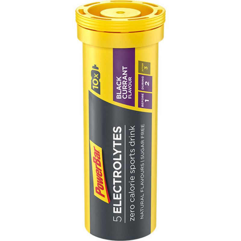 PowerBar - 5 Electrolytes Zero Calories - 12 Tubes - Blackcurrant - vegetarian - vegan