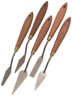 JAS: Economy Set of 5 Palette Knives
