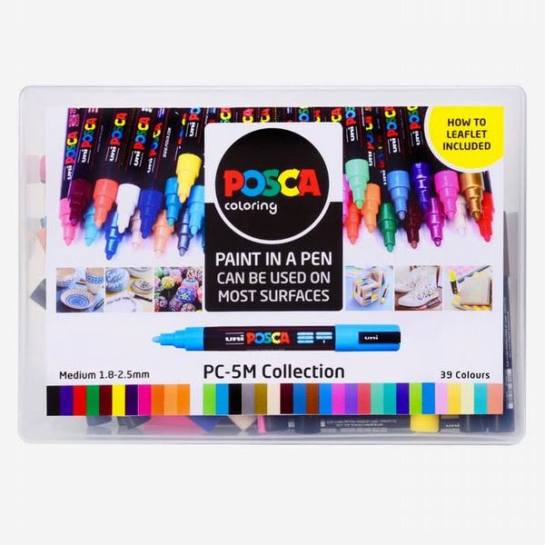  Uni : Posca Marker : PC-5M : Medium Bullet Tip : 1.8 - 2.5mm : Assorted...